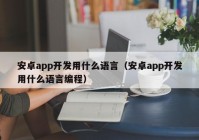 安卓app开发用什么语言（安卓app开发用什么语言编程）